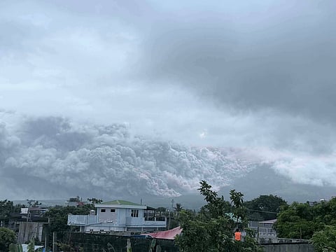 PRC on high alert as Mayon Volcano spews