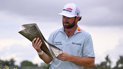 CAMERON Young savors the sweetness of triumph after closing with a four-under par 68 to win the Cadillac Championship by six strokes on Sunday.