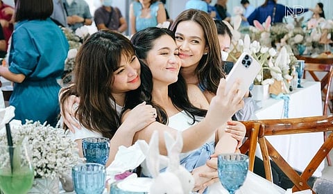 Angel Locsin, Dimples Romana, and Bea Alonzo
