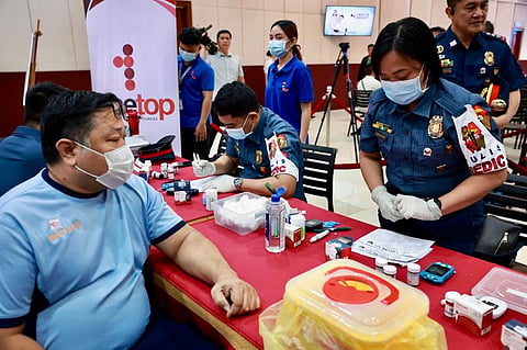 THE Philippine National Police joins forces with First Lady Liza Araneta-Marcos to host the ‘LAB for ALL’ caravan at Camp Crame, providing free diagnostic and medical services to the community.