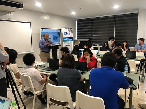 FOREFRONT IN THE CHANGING AI LANDSCAPE: Philippine Science High School - Main Campus Director Dr. Rod Allan de Lara held an opening remark for the launching of the first AI Laboratory for P-Sci students, Tuesday afternoon, 5 May, at PSHS Main Campus, Diliman, Quezon City.