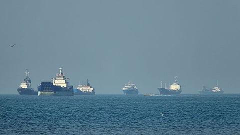 U.S. downs missiles, destroys six boats in Strait of Hormuz