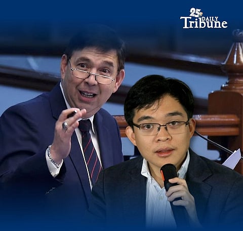 Palace distances from Recto, Leviste rift