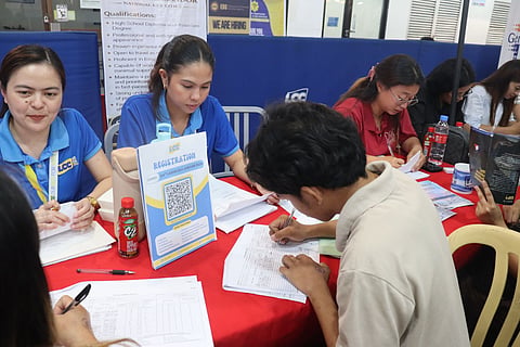 IN PHOTOS | Over 1,100 Senior High School graduates secure immediate employment through the dedicated Green Lanes provided during the nationwide Labor Day Job Fairs. Education Secretary Sonny Angara highlights this achievement as a vital step in enhancing the employability of K to 12 graduates and providing Filipino families with sustainable pathways out of poverty.