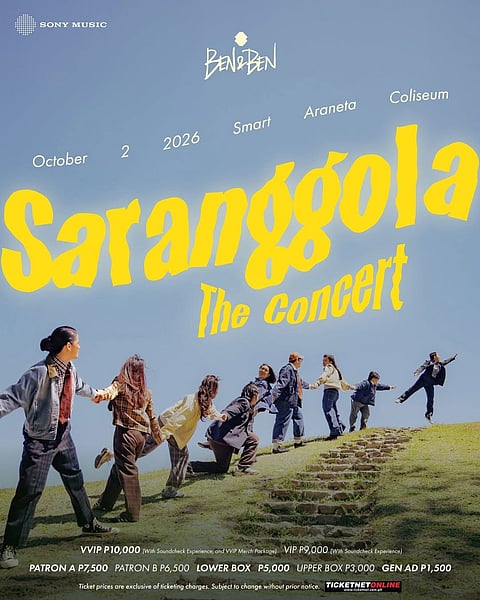 Ben&Ben opens new chapter with Saranggola concert