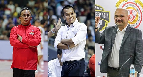 JAMIKE Jarin of Lyceum, Chito Victolero of Mapua and Tony Tan of San Sebastian will be tested when the 19th Filoil EcoOil Preseason Cup unwraps on 17 May.