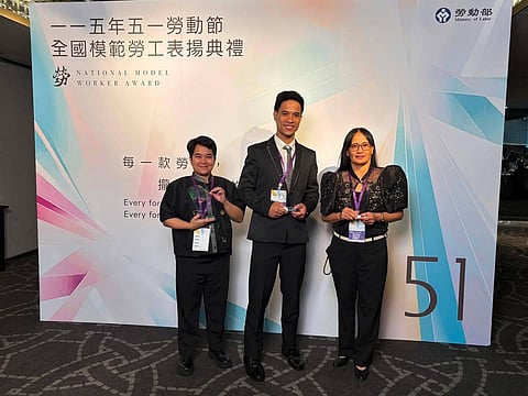 Caregiver becomes model worker; Taiwan fetes Pinay