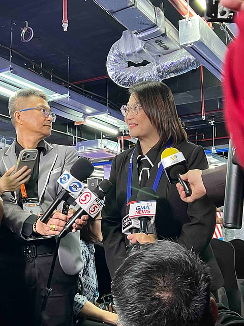 Palace press officer, Usec. Claire Castro