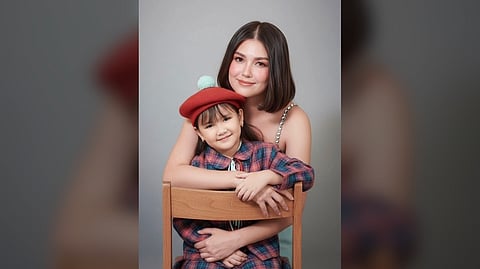 ANGELICA Panganiban and daughter Amila.
