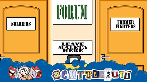 Tell-all turns closed-door