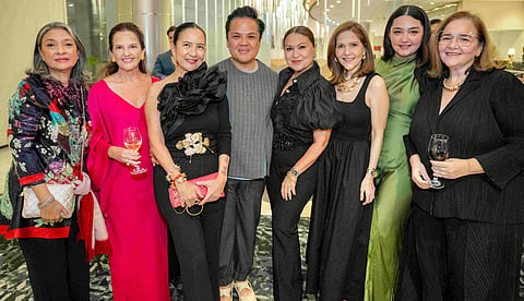 SUSIE Quiros, Nikki Menchaca, Mia Borromeo, PJ Pascual, Marilu Batchelor, Anne Marie Saguil, Marina Trigo and Montse Cuervo.