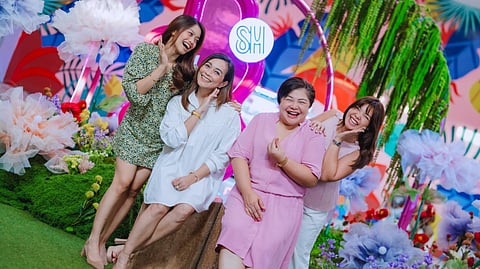 WOMEN pose at a colorful Mother’s Day installation at SM CDO Downtown Premier as SM Supermalls hosted nationwide celebrations featuring family activities, dining and shopping experiences in honor of mothers over the weekend.