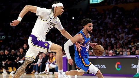 Thunder push Lakers to brink