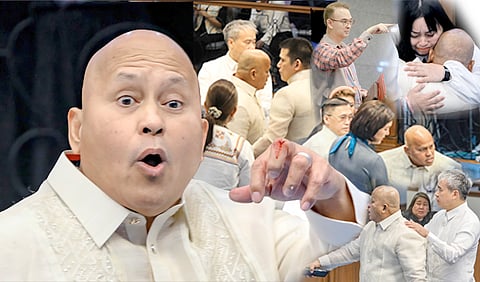 ROLLING stone In a ‘chase’ scene that could beat many Filipino action thrillers, Senator Ronald ‘Bato’ dela Rosa who had been incognito for months appeared yesterday at the Senate session hall without fanfare, but with plenty of noise. Still, who can catch a rolling stone when the catcher is caught flat-footed on lawmakers’ lair?
