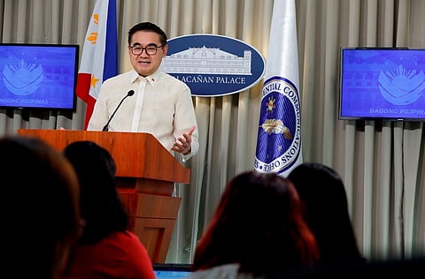 Finance Secretary Frederick Go