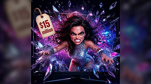THE singer demanded that Samsung stop using her image.