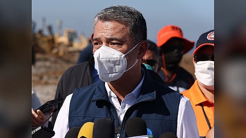 DENR Secretary Juan Miguel Cuna