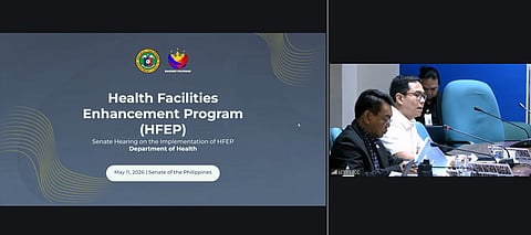 Department of Health (DOH) Undersecretary Dr. Albert Domingo, in a Senate Committee on Health and Demography hearing on May 11.