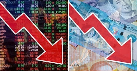 Market, peso fall as optimism wanes