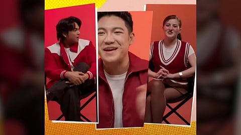 MIGUEL Tanfelix, Darren Espanto and Cassy Legaspi.