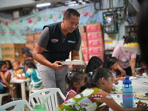 Ian Mark 'PItik Queen' Kamangkang on DigiPlus Doundation feeding program in Tondo