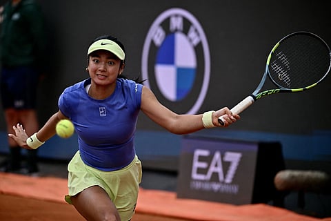 Eala, Baptiste booted out of Italian Open
