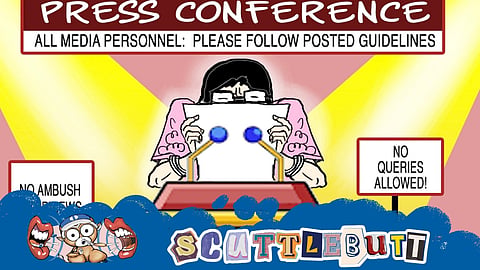 Snobbish Cabinet official turns off journos