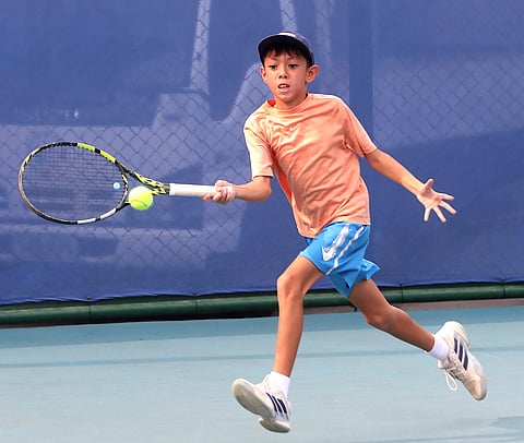 TOZER Michael Storm makes heads turn as he posted a 6-4, 6-1 win over Alexander Marley Sodsod to reach the boys’ U12 third round of the Philta National Age Group Championships on Thursday.