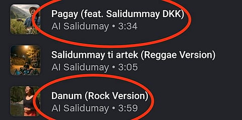 Cordillera cultural group slams AI remixes of Salidummay songs on Spotify
