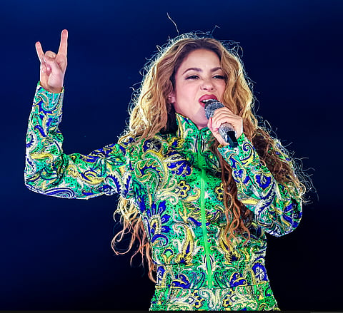 Shakira was also the voice behind "Waka Waka" the tournament's theme song when it was held in South Africa in 2010.