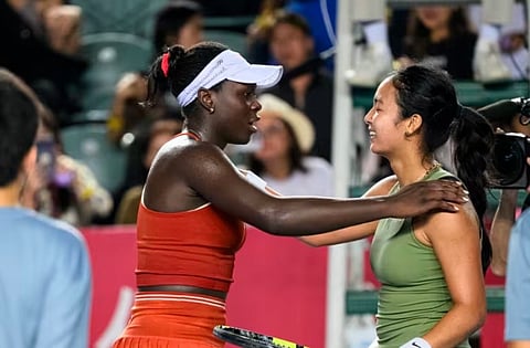 ALEX Eala joins hands with Canadian Victoria Mboko for doubles play in the French Open.