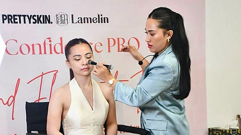 FLORENCE Vergara, celebrity make up artist.