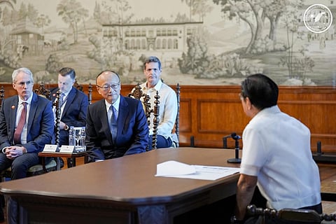 President Ferdinand R. Marcos Jr. welcomed Asian Development Bank President Masato Kanda at Malacañan Palace for a courtesy call focused on strengthening cooperation between the Philippines and the ADB amid the economic challenges posed by the ongoing Middle East conflict.