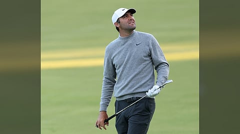 WORLD No. 1 Scottie Scheffler keeps himself in the mix after Round 1 of the PGA Championship at Aronimink Golf Club in Pennsylvania.