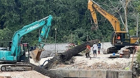 THE Cebu Provincial Government presses on with infrastructure rehabilitation following last year’s magnitude 6.9 earthquake, with repair works underway on more damaged bridges to restore safer and more reliable access in affected areas.