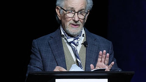 FILMMAKER Steven Spielberg.