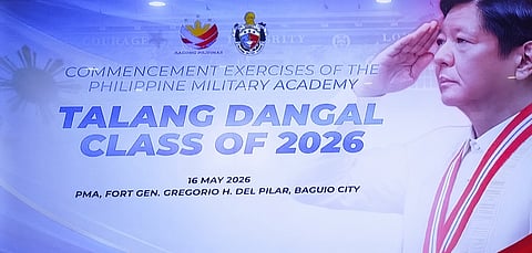 President Ferdinand Marcos Jr. urges Philippine Military Academy Talang Dangal Class of 2026 graduates to keep their loyalty to the Constitution, uphold the honor code, and confront modern threats such as cyber warfare, disinformation, territorial aggression, and climate-related disasters through new training in data science, AI, and electronic warfare.
