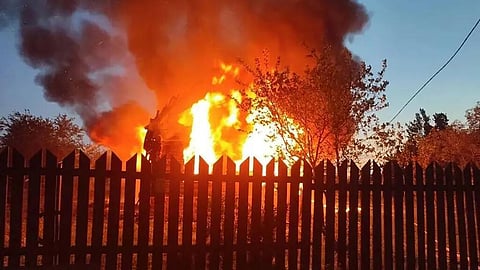 Drone barrage kills 4 in Russia
