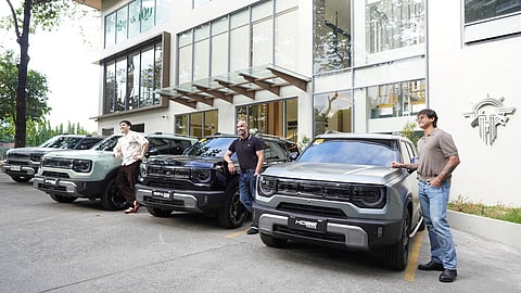 PARTNERSHIP brings BAIC Philippines together with Benjie Paras, Kobe Paras and Andre Paras after the brand named the family as its new ambassadors.