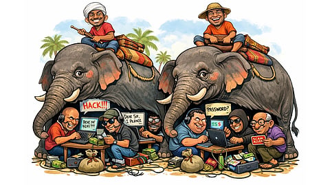 CRIMINAL gangs are setting up in rented spaces ranging from luxury villas to office complexes.