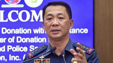 PNP chief Police General Jose Melencio Nartatez Jr.