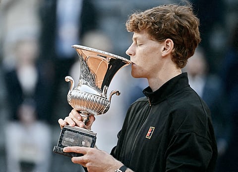 JANNIK Sinner shows his readiness for the French Open following his 6-4, 6-4 win over Casper Ruud in the final to secure the crown of the Italian Open.