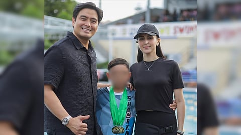 Alfred and Yasmine Vargas with their son