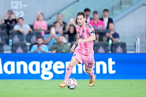 LIONEL Messi makes his presence felt, lifting Inter Miami to a 2-0 win over Portland Timbers in Major League Soccer on Sunday.