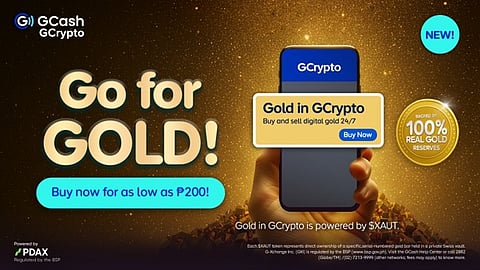 GCash brings gold investing within Filipinos’ reach