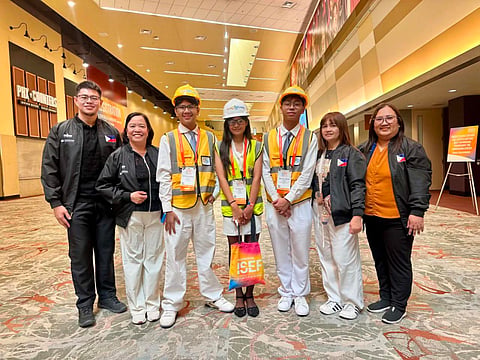 IN PHOTOS | The Department of Education (DepEd) led by Secretary Sonny Angara proudly celebrated the Philippine delegation's haul of two Grand Awards and four Special Awards at the Regeneron International Science and Engineering Fair (ISEF) 2026 in Phoenix, Arizona. Angara lauded the brilliant learner-researchers from Angeles City Science High School, Quezon City Science High School, and Alaminos City National High School, emphasizing that their global success underscores the importance of sustained investment in science education and innovation to solve real-world problems.