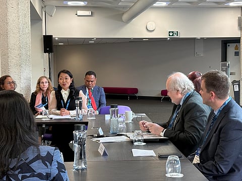 IN PHOTOS | The Department of Education (DepEd) championed strengthened global initiatives and regional cooperation on Foundational Learning at the 2026 Education World Forum (EWF) in London. During the world's largest gathering of education leaders, the Philippine delegation highlighted national strategies under DepEd's comprehensive 5-Point Reform Agenda, including the expanded School-based Feeding Program initiatives.