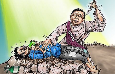 Ransacking PhilHealth, a higher calling?