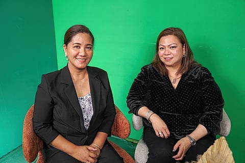 ENTREPRENEURS Marie Ygana-Magbanua and Cherrie Gallardo-Quilloy showcase traditional Filipino kakanin under their brand Pambansang Kakanin, which aims to elevate local rice cakes for a global market.