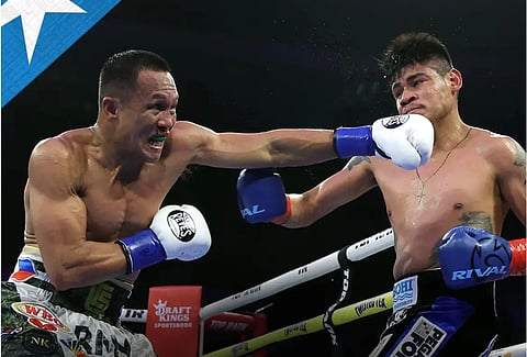 THE road towards a rematch with Mexican Emanuel Navarrete (right) remains rough and rocky for unbeaten Filipino super-featherweight Charly Suarez.